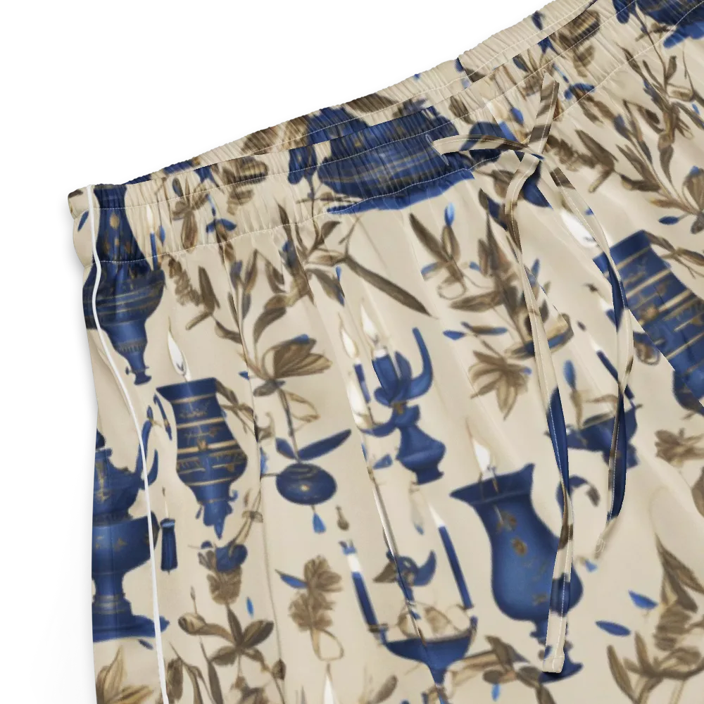 Blue Hour Still Life on Women's Pajama Shorts — Product details