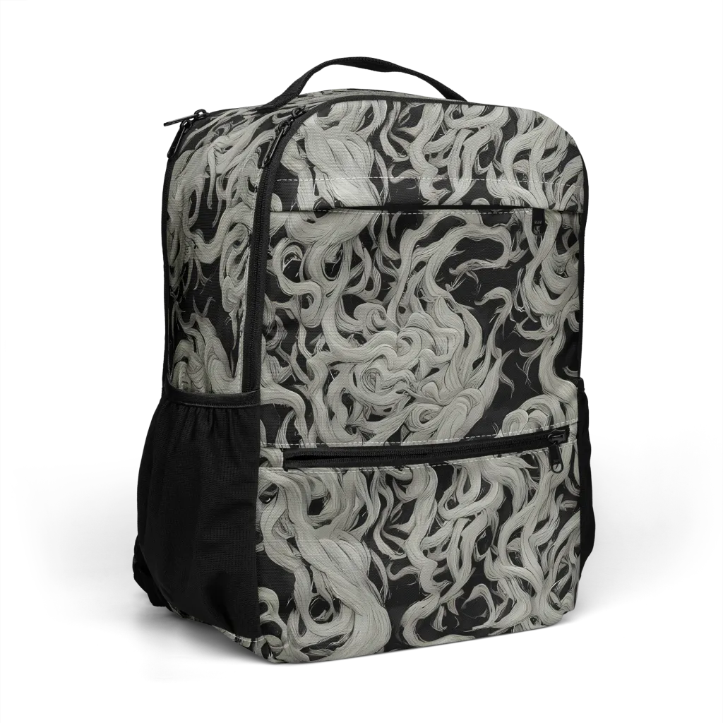 Ashen Current on Utility Backpack — Right Front
