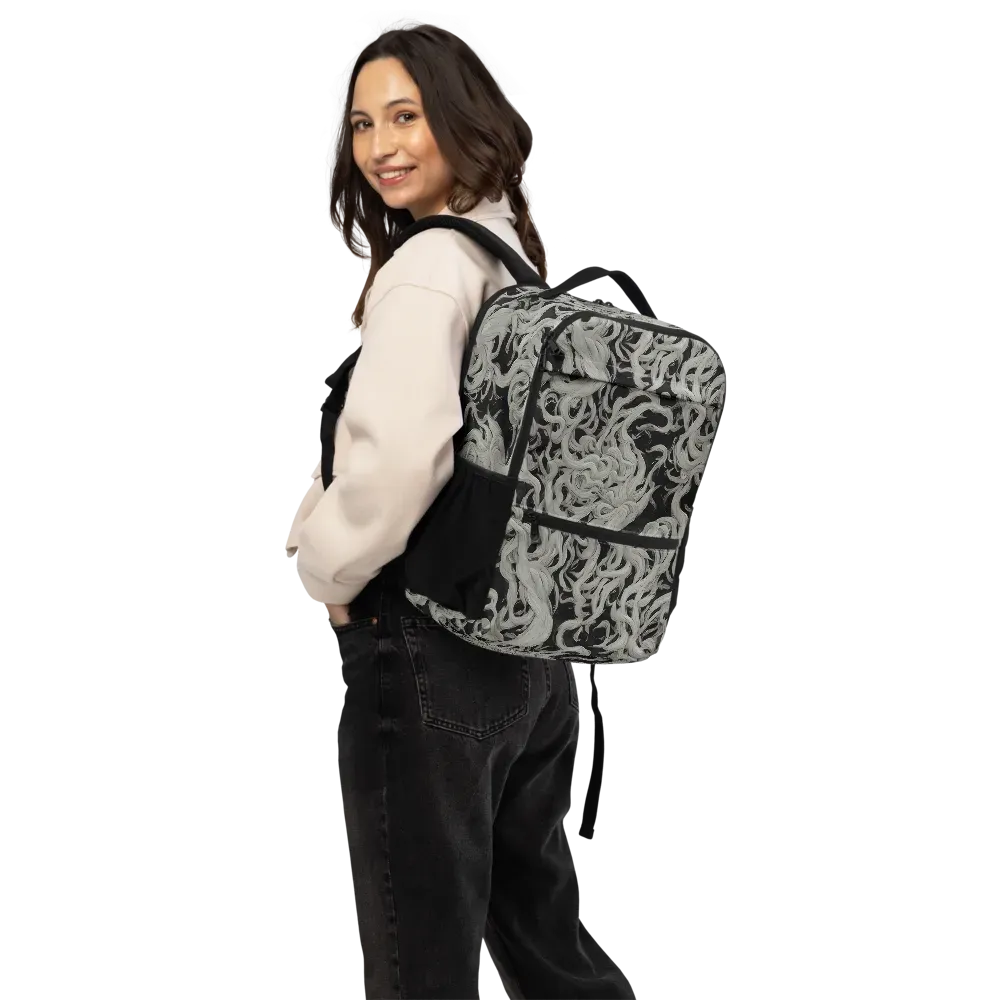 Ashen Current on Utility Backpack — Back