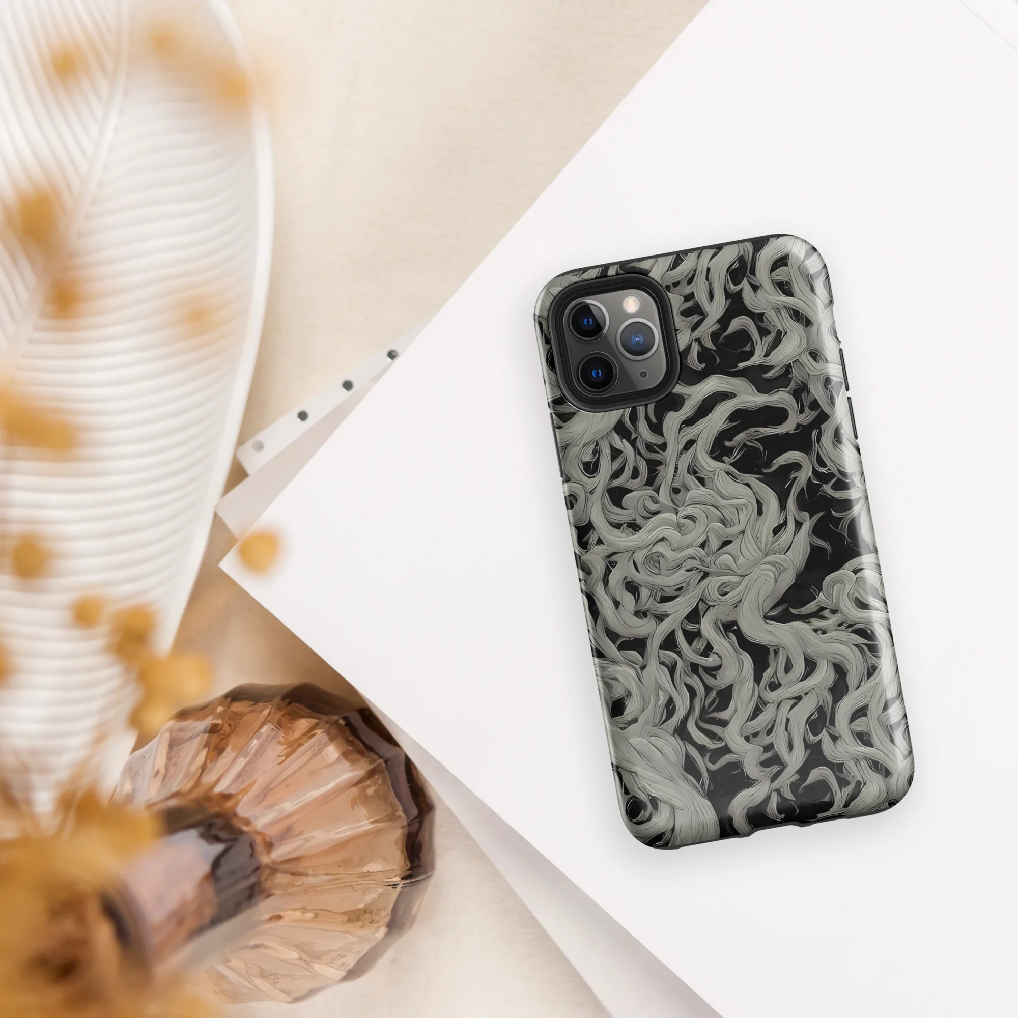 Ashen Current on Tough Case for iPhone® — Front