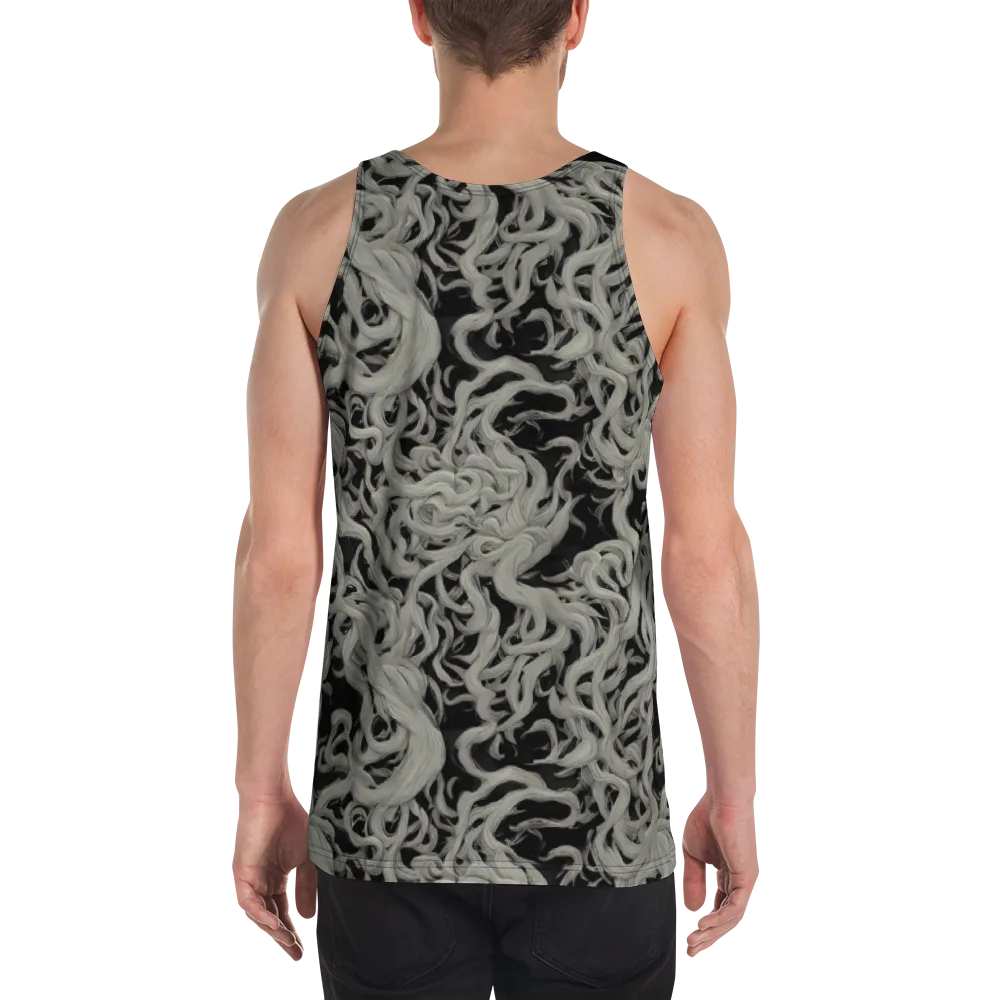 Ashen Current on Men's Tank Top — Back