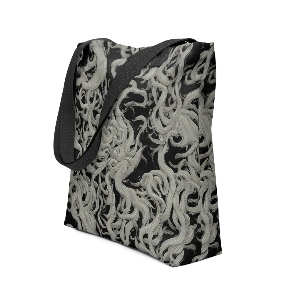 Ashen Current on Tote Bag — Front