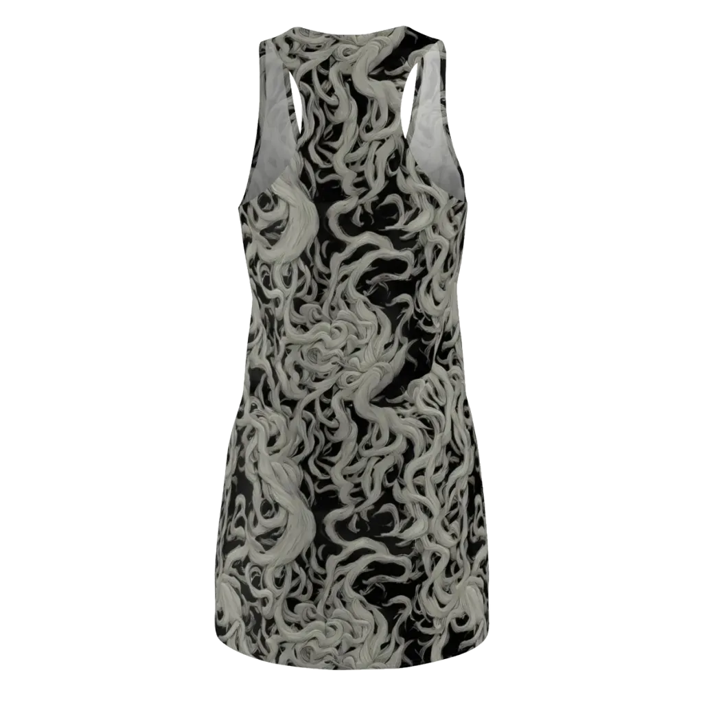 Ashen Current on Racerback Dress — Back