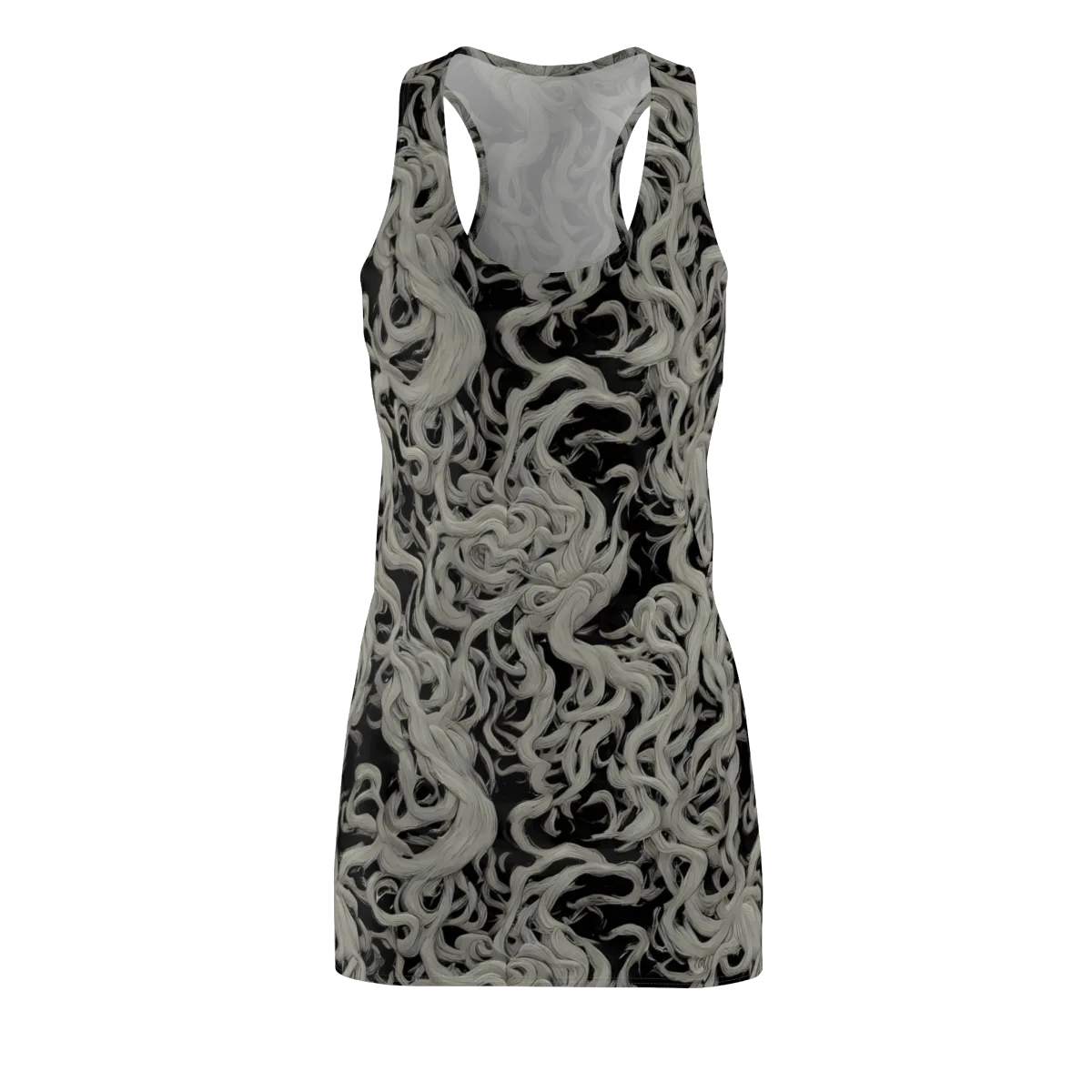 Ashen Current on Racerback Dress — Front