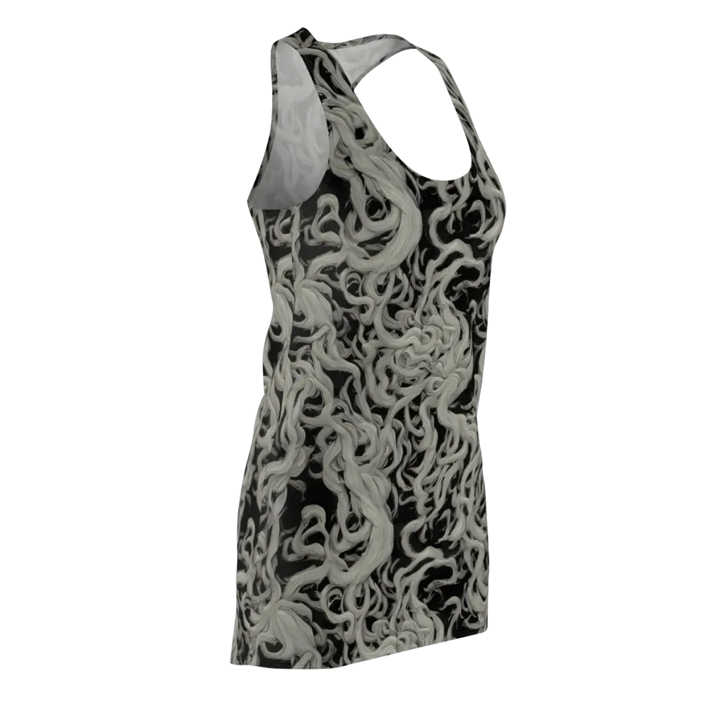 Ashen Current on Racerback Dress — Front Side