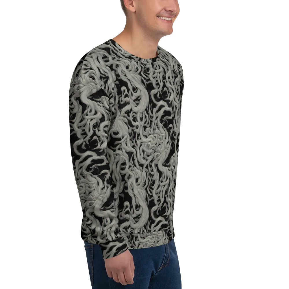 Ashen Current on Sweatshirt — Right Front
