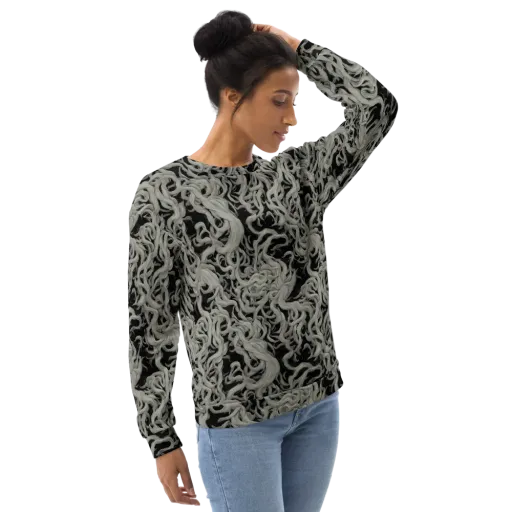 Ashen Current on a Sweatshirt
