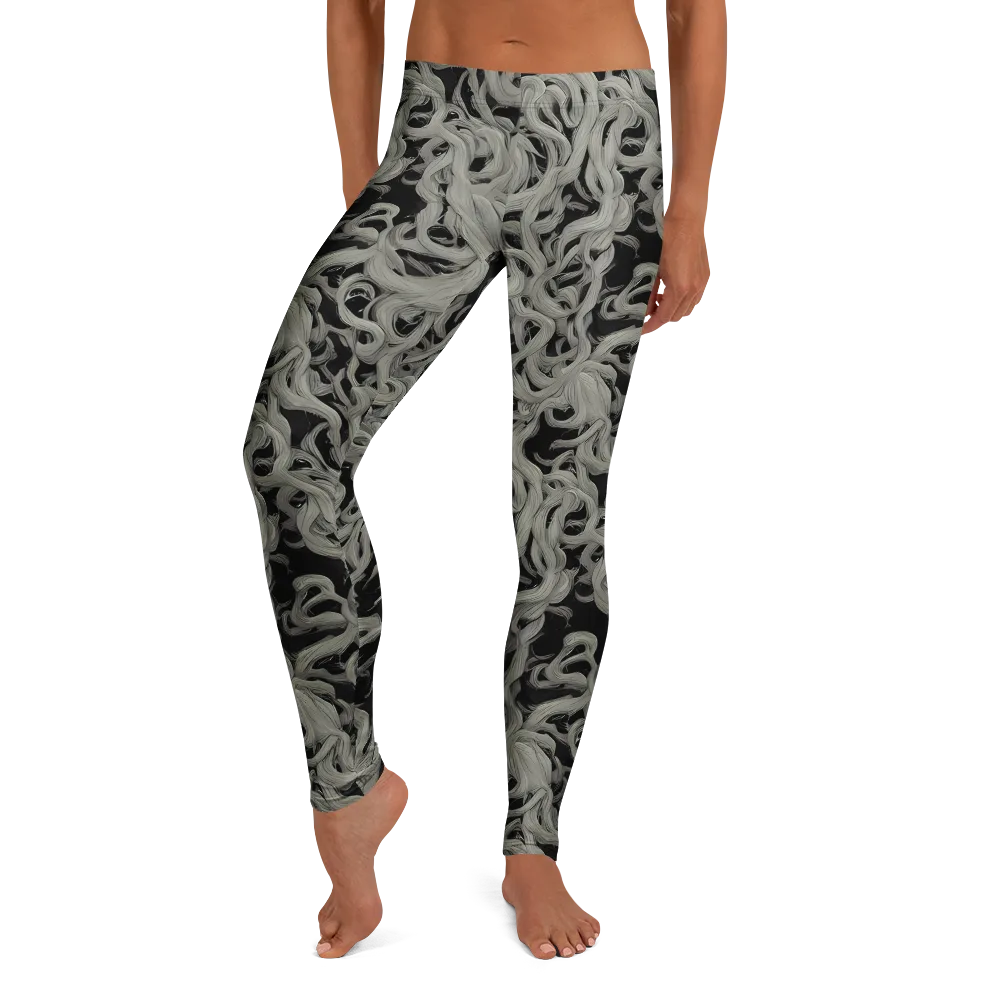 Ashen Current on Leggings — Front
