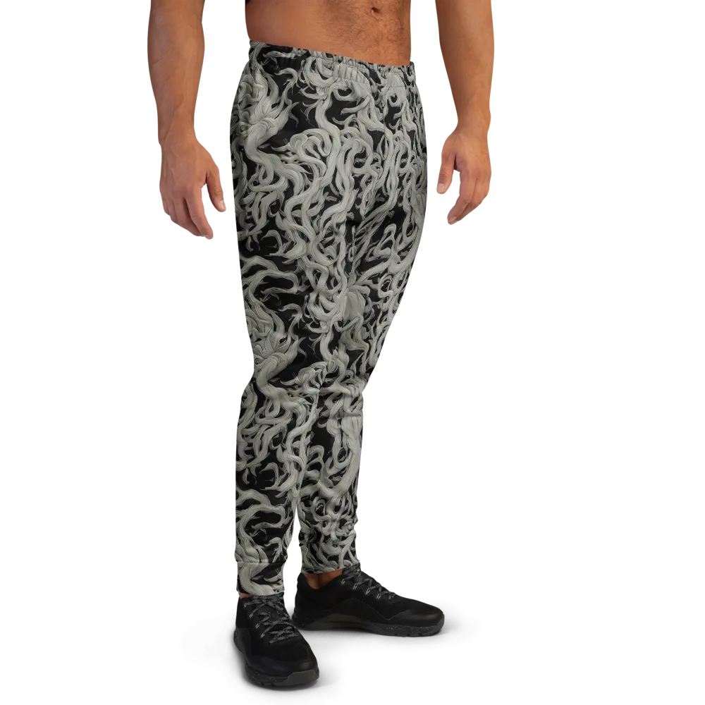 Ashen Current on Men's Joggers — Right