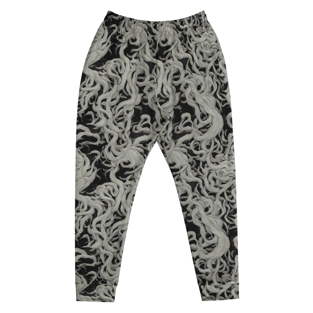 Ashen Current on Men's Joggers — Front