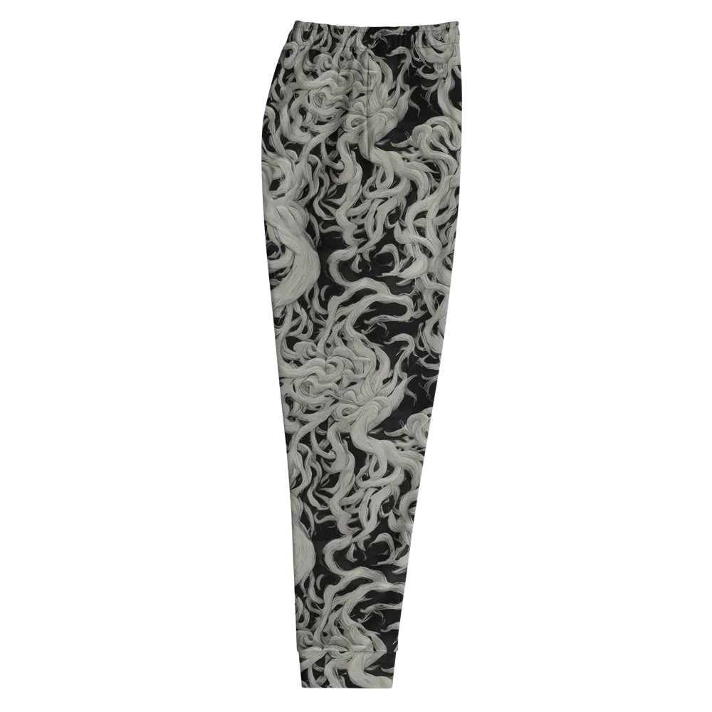 Ashen Current on Men's Joggers — Right