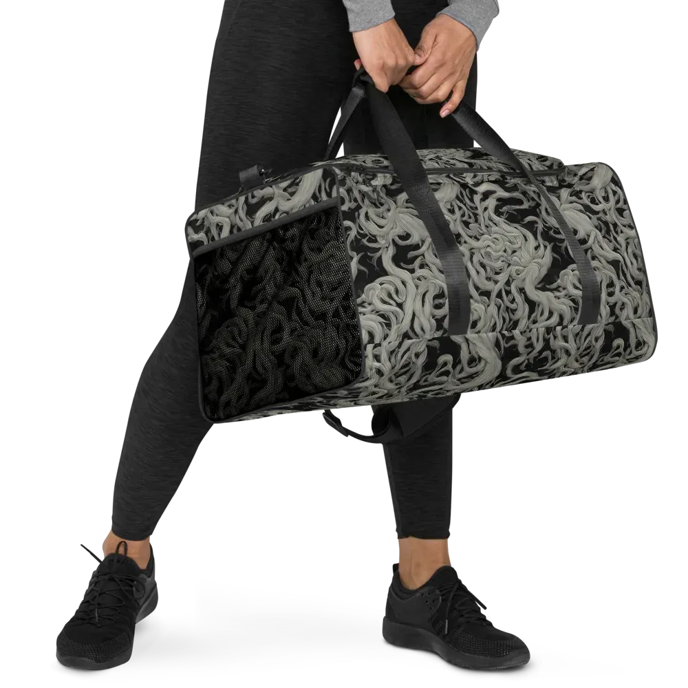 Ashen Current on Duffle Bag — Right Front