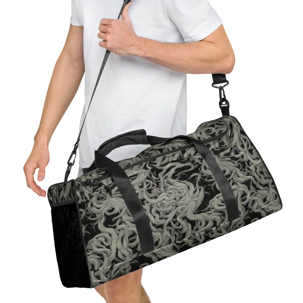 Ashen Current on Duffle Bag — Right Front