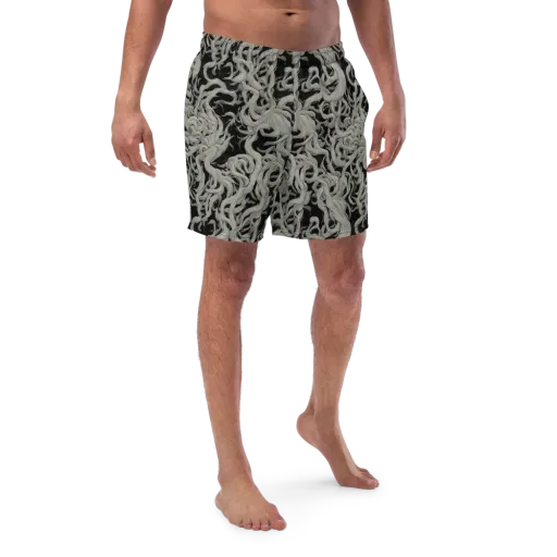 Ashen Current on a Swim Trunks