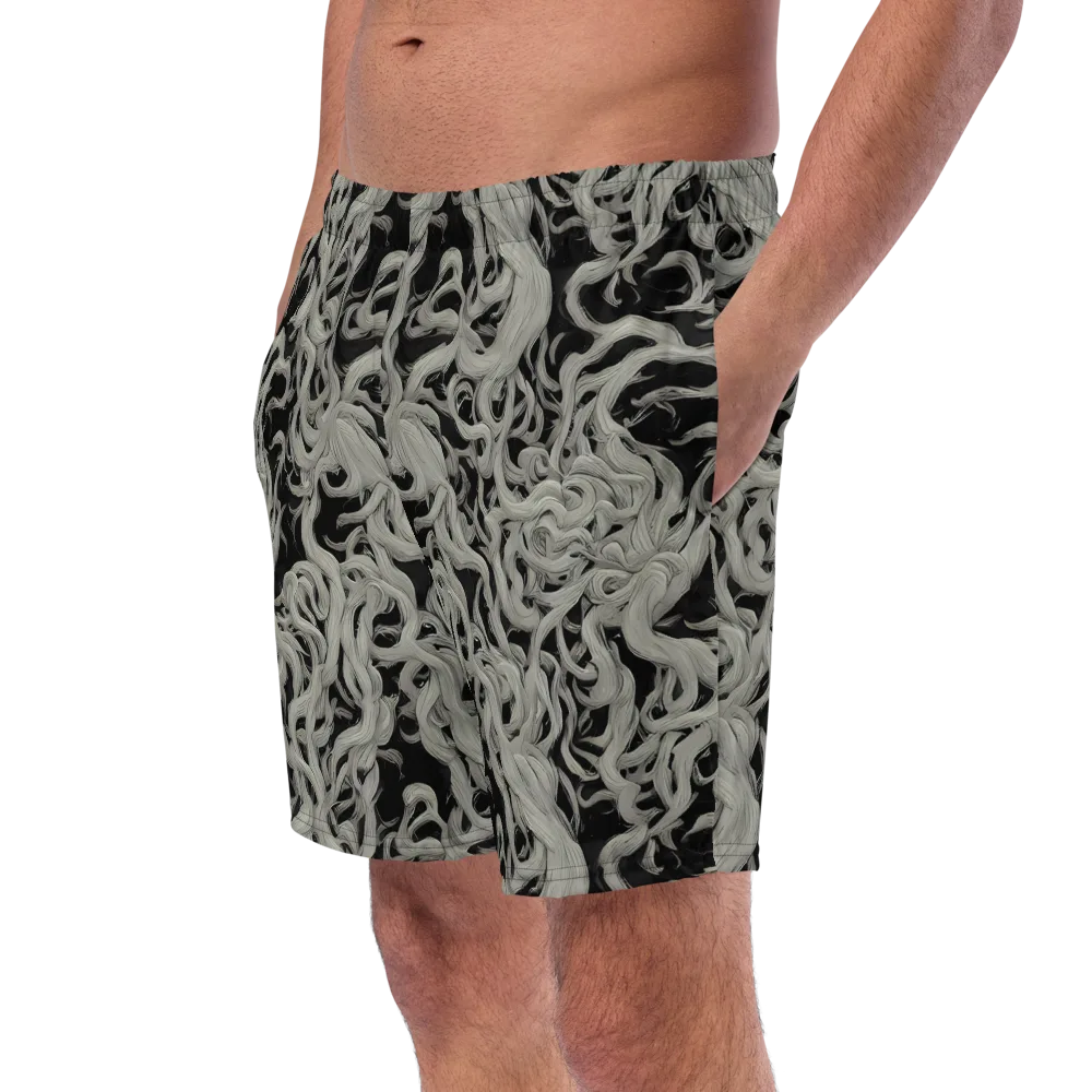 Ashen Current on Swim Trunks — Left Front