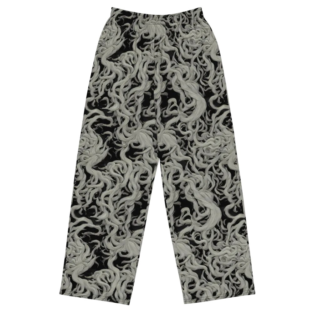 Ashen Current on Wide-Leg Pants — Front