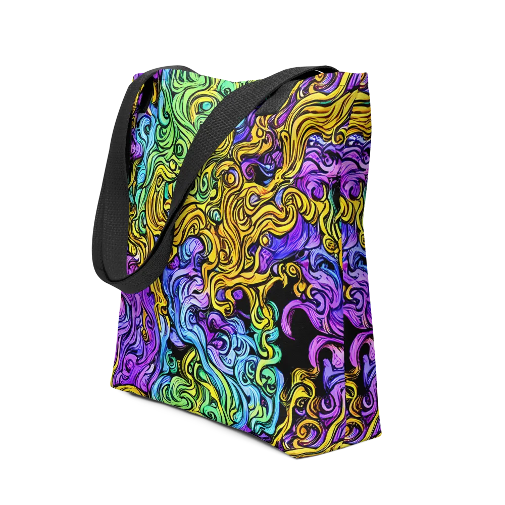 Electric Whorl on Tote Bag — Front