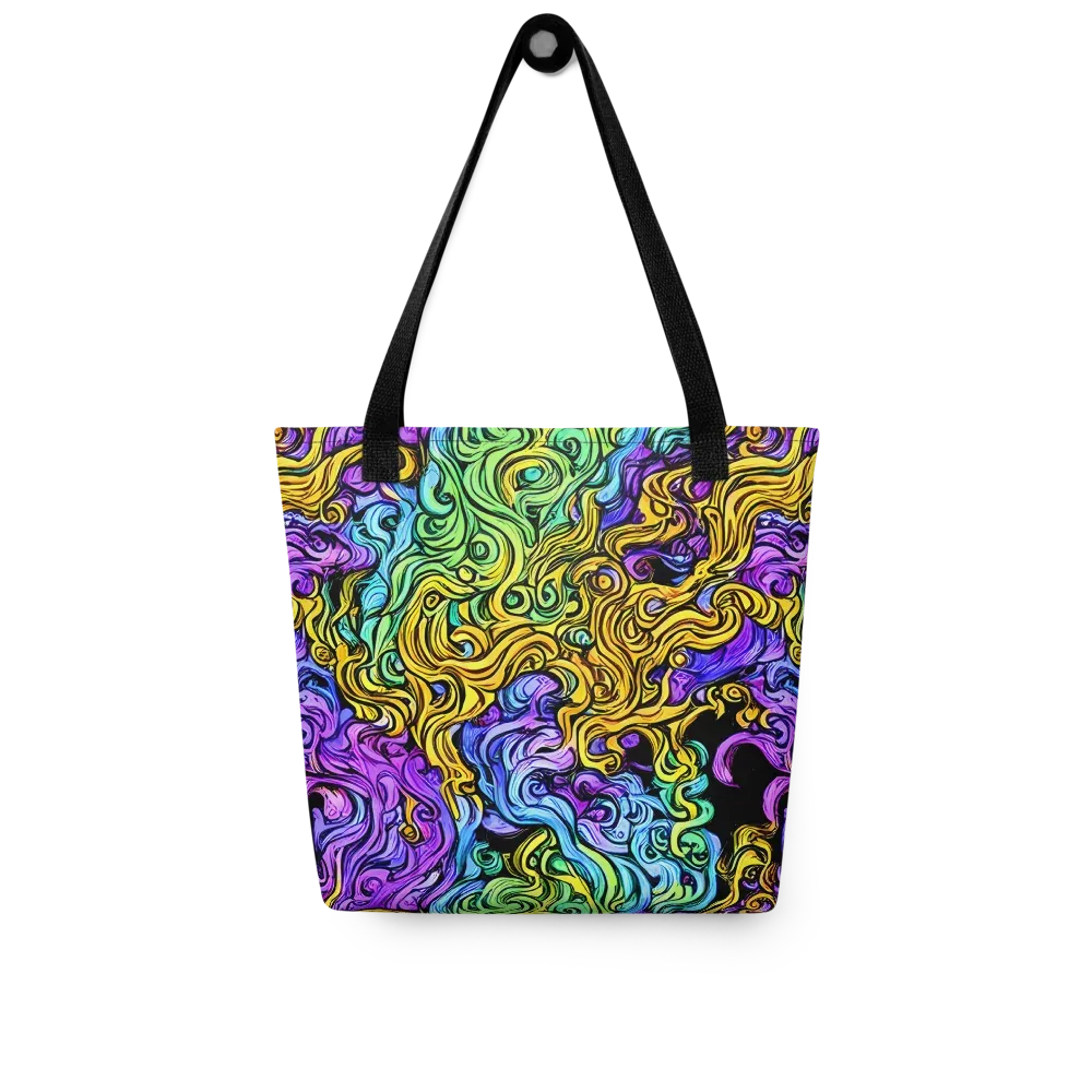 Electric Whorl on Tote Bag — Front