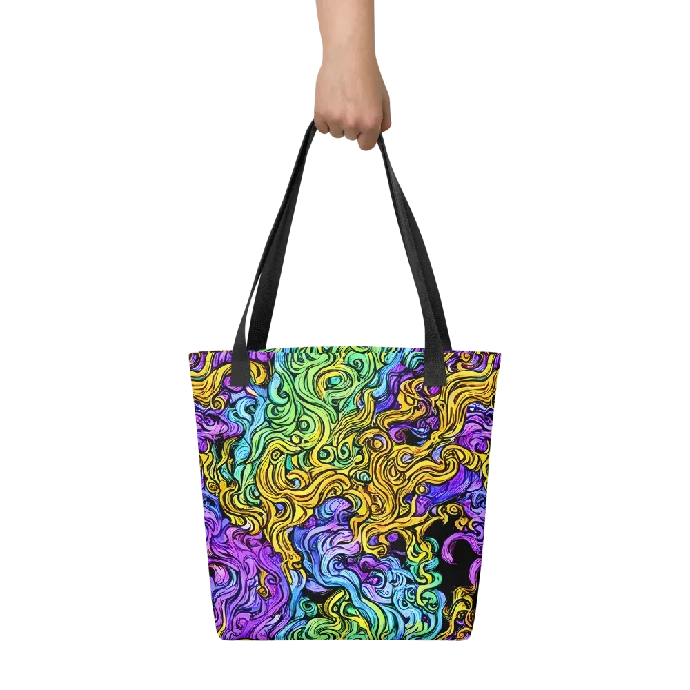 Electric Whorl on Tote Bag — Front