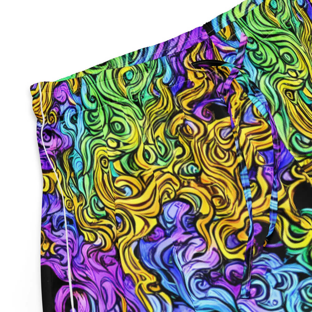 Electric Whorl on Women's Pajama Shorts — Product details