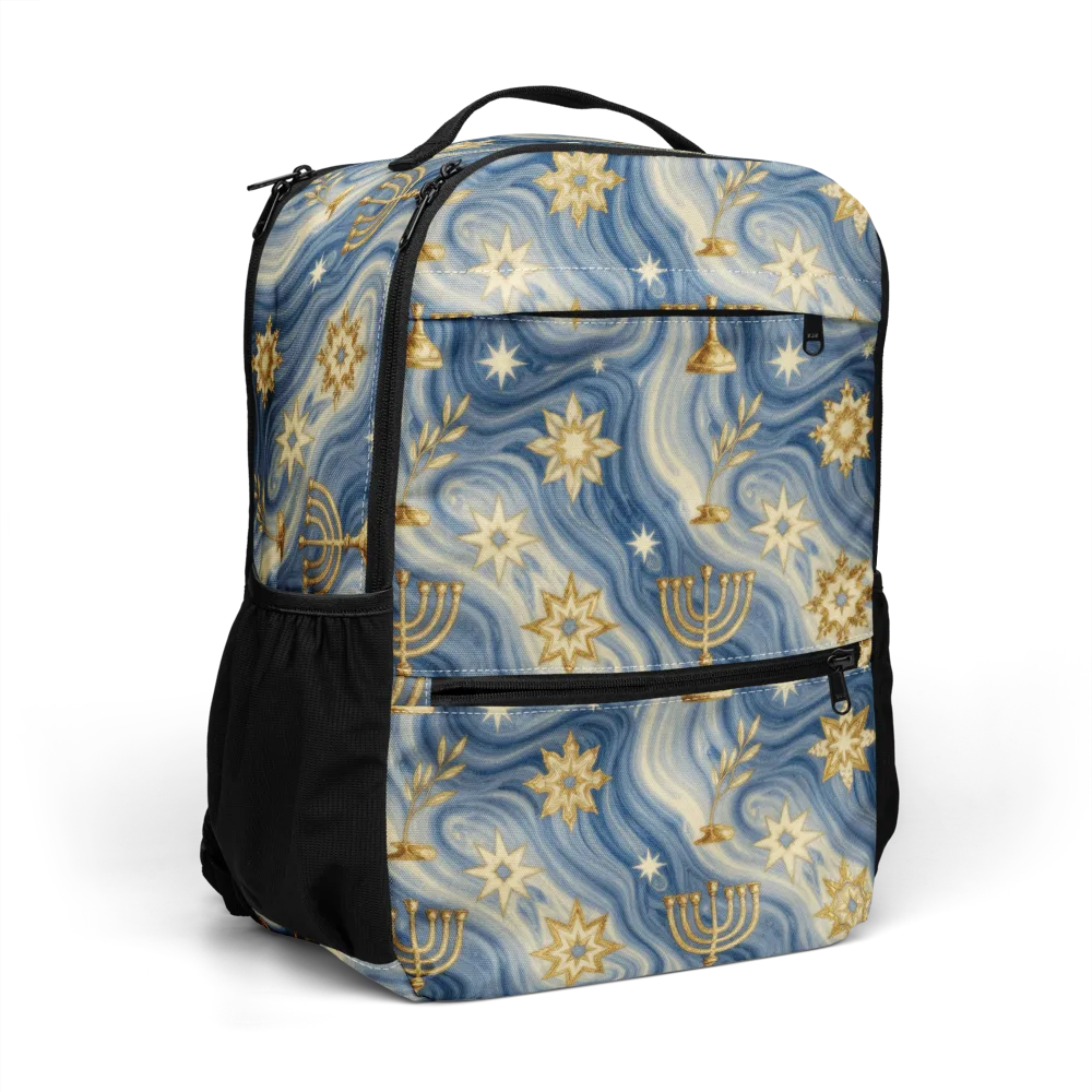 Sapphire Sabbath on Utility Backpack — Right Front