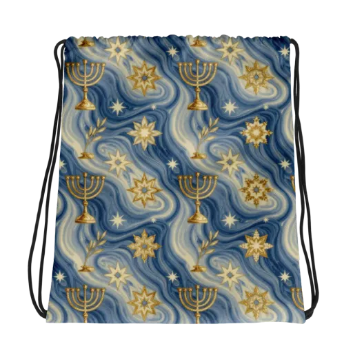 Sapphire Sabbath on a Drawstring Bag