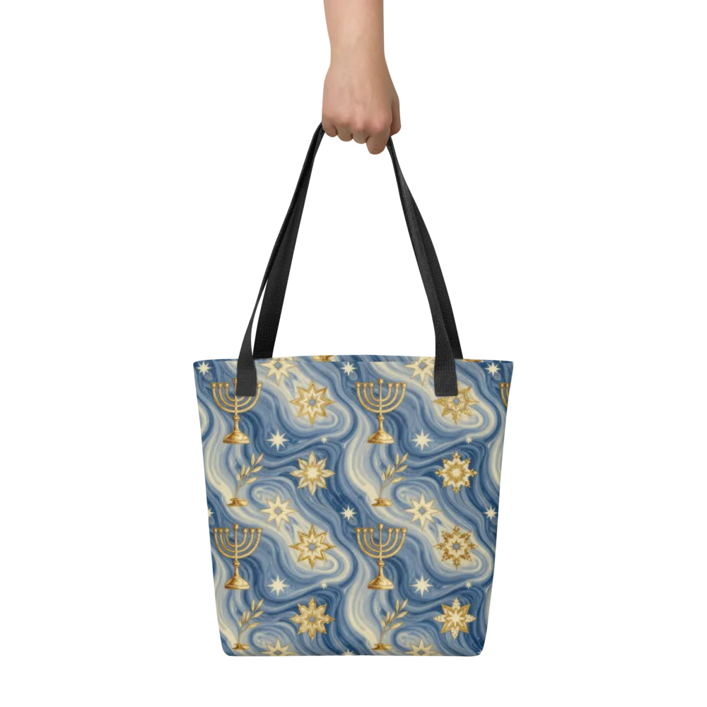 Sapphire Sabbath on Tote Bag — Front