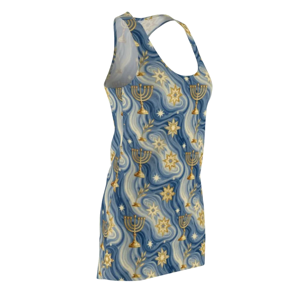 Sapphire Sabbath on Racerback Dress — Front Side