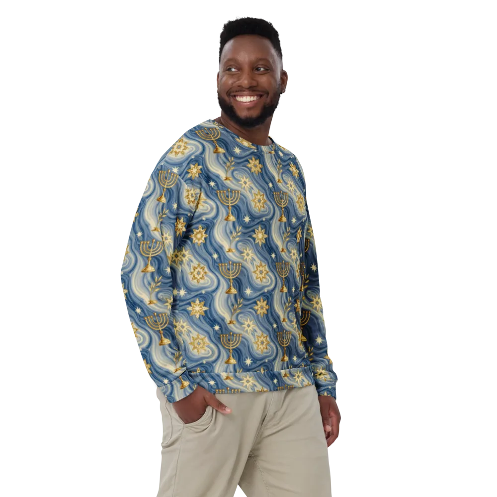 Sapphire Sabbath on Sweatshirt — Front