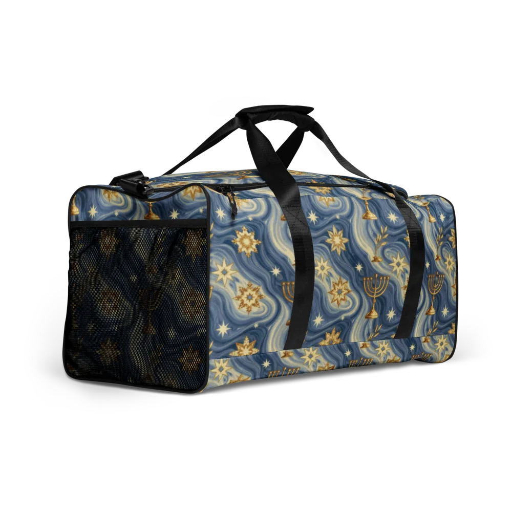 Sapphire Sabbath on Duffle Bag — Right Front