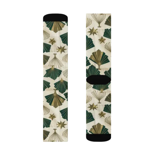 Deco Palmistry on a Socks