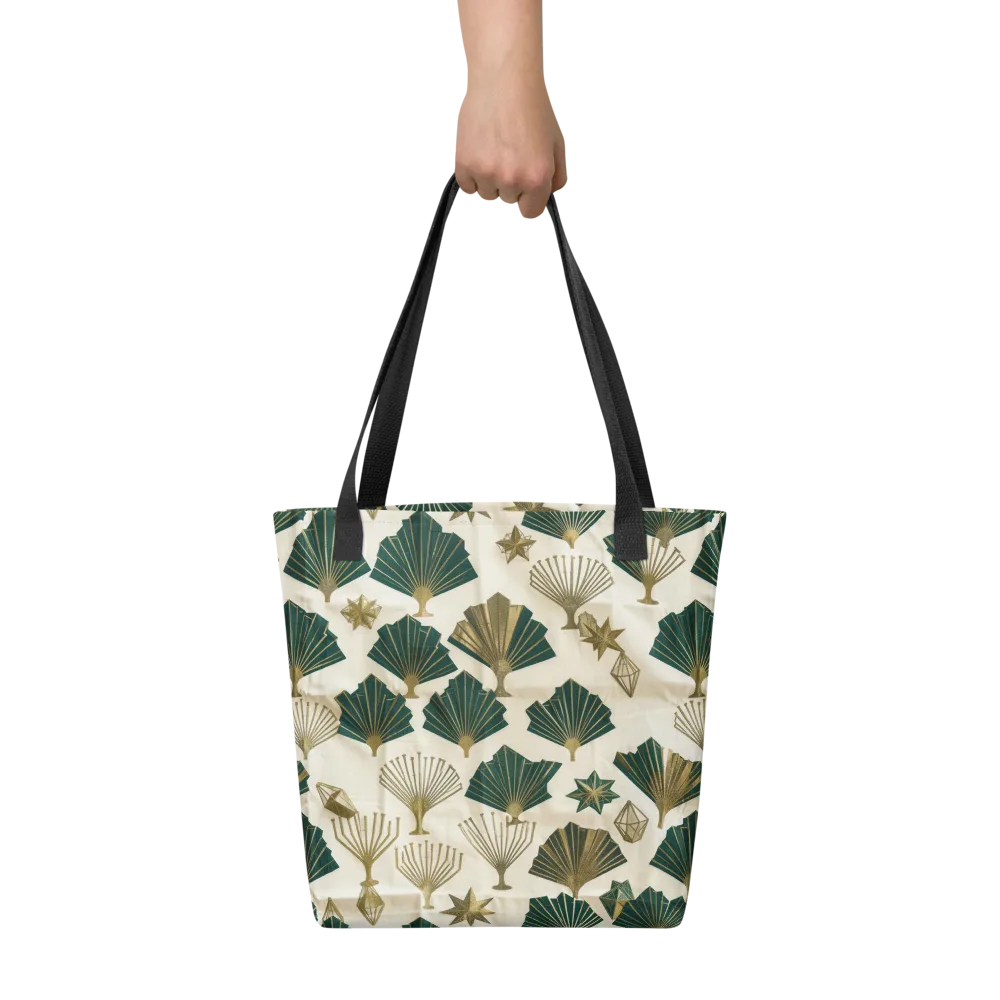 Deco Palmistry on Tote Bag — Front