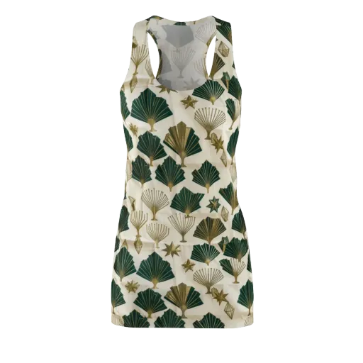 Deco Palmistry on a Racerback Dress