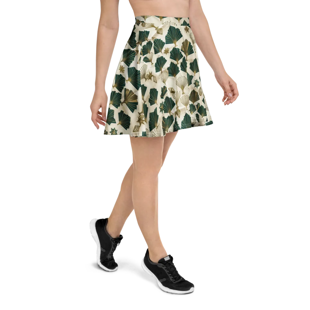 Deco Palmistry on Skater Skirt — Right