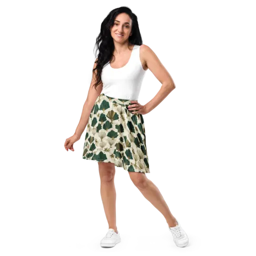 Deco Palmistry on a Skater Skirt