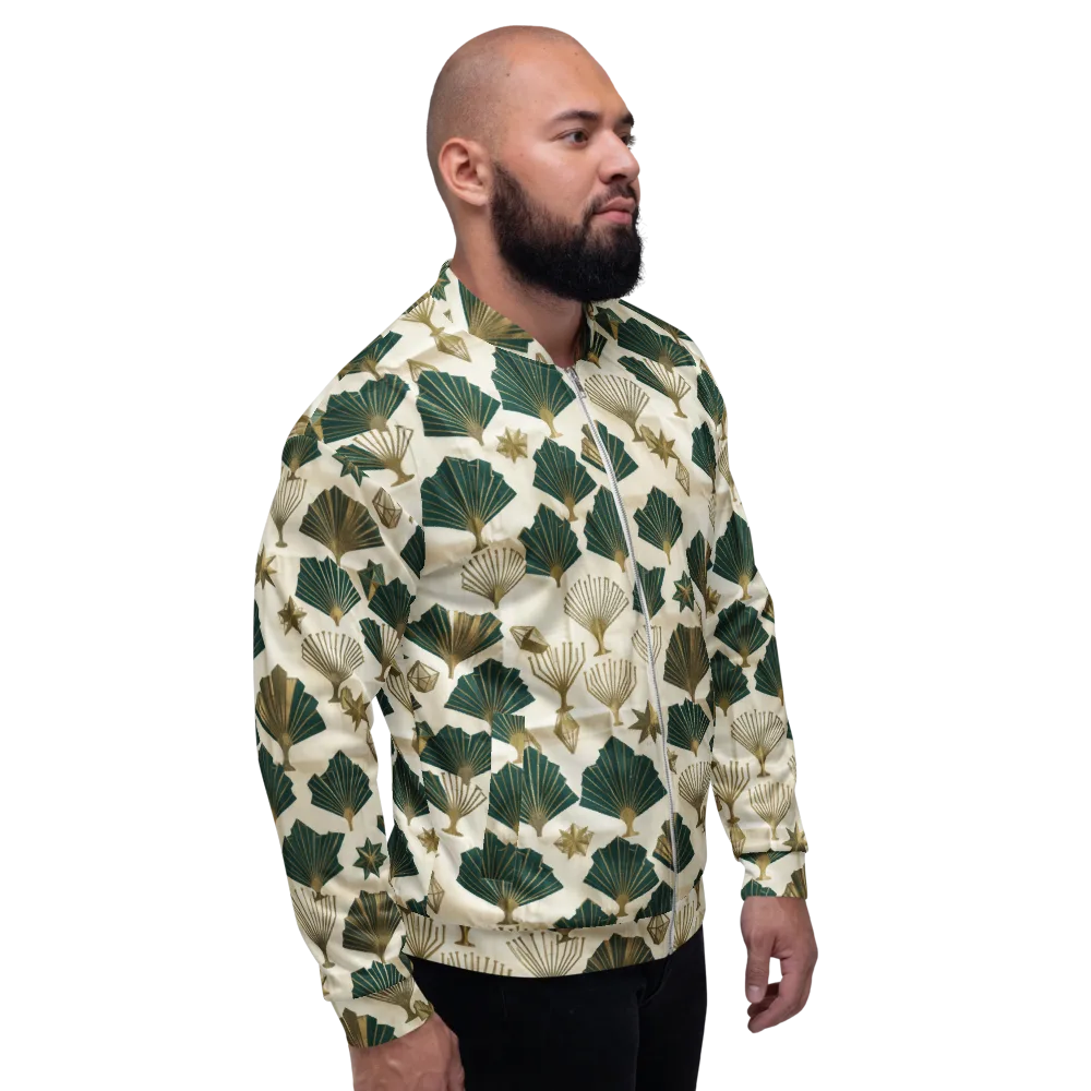 Deco Palmistry on Bomber Jacket — Right