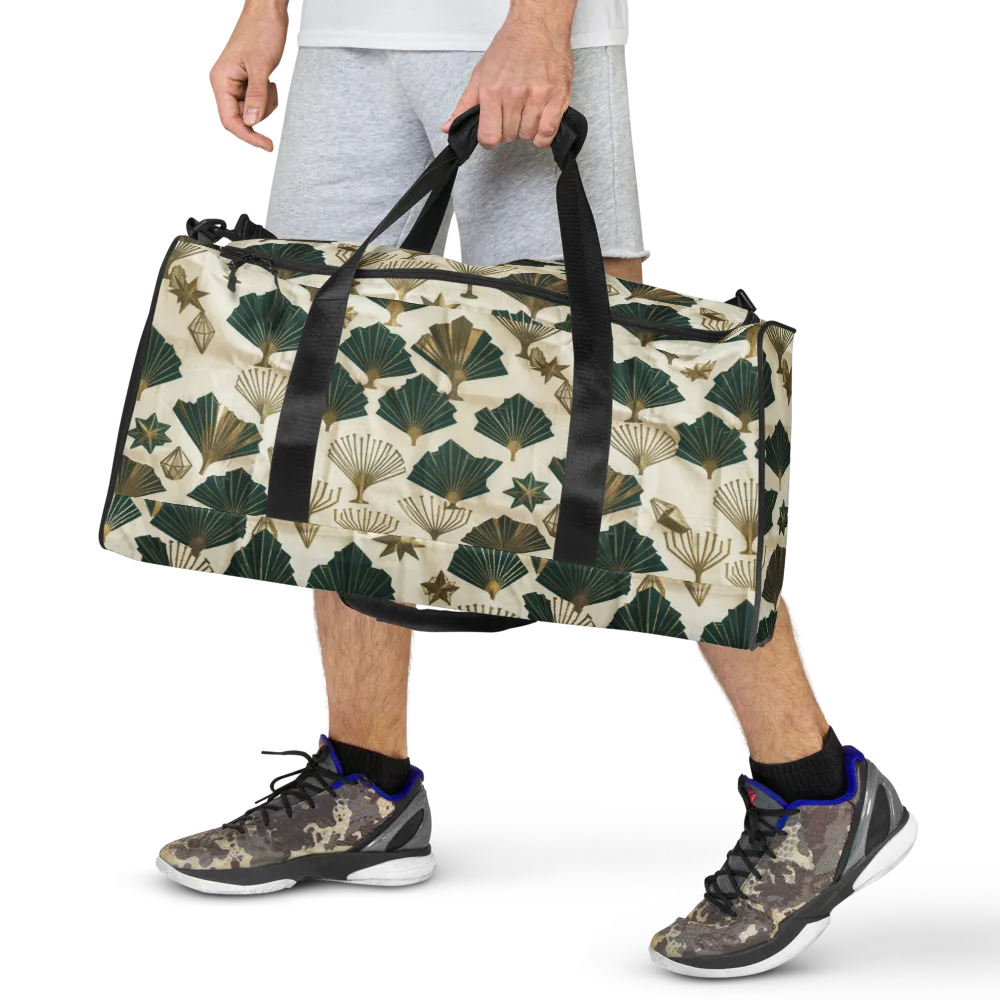 Deco Palmistry on Duffle Bag — Front