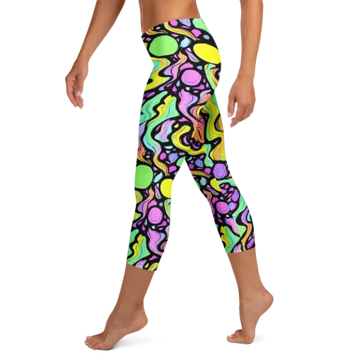 Sillman Swirl on a Capri Leggings