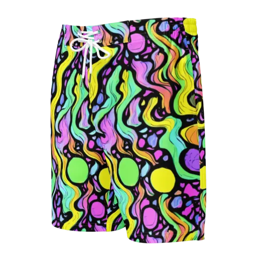 Sillman Swirl on a Men's Board Shorts