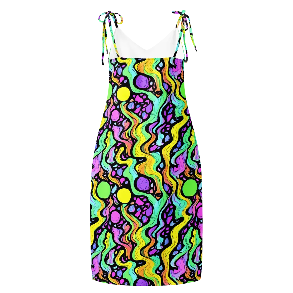 Sillman Swirl on Slip Dress — Back