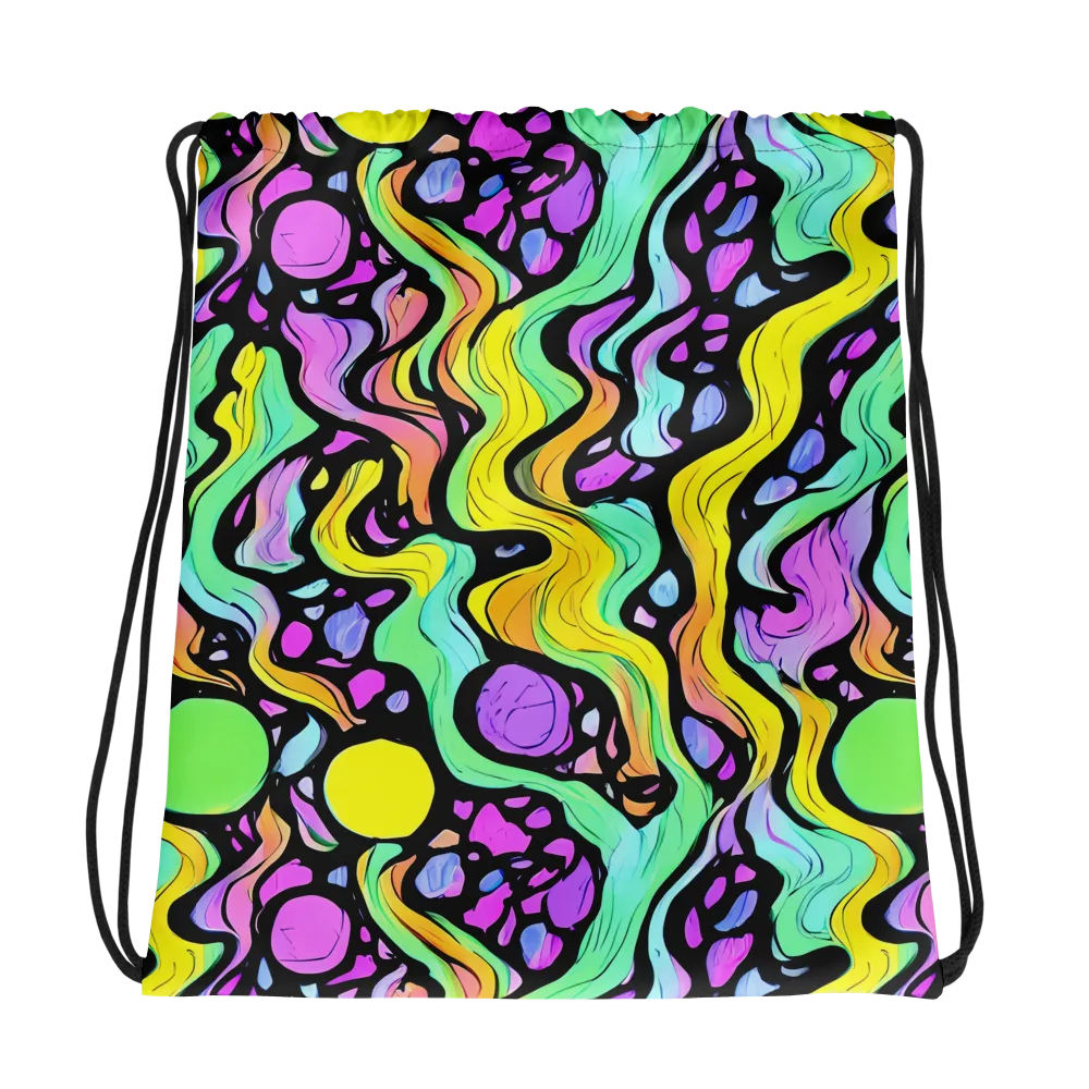 Sillman Swirl on Drawstring Bag — Photo