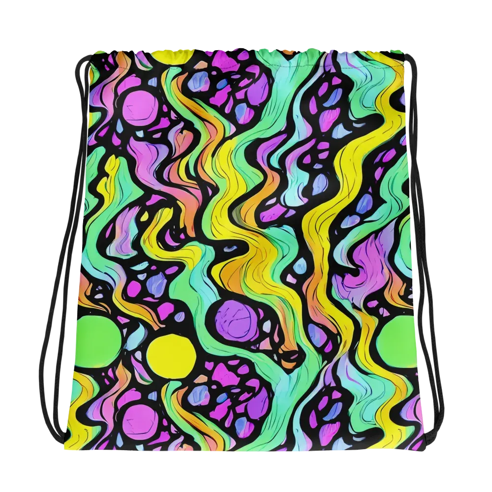 Sillman Swirl on Drawstring Bag — Photo