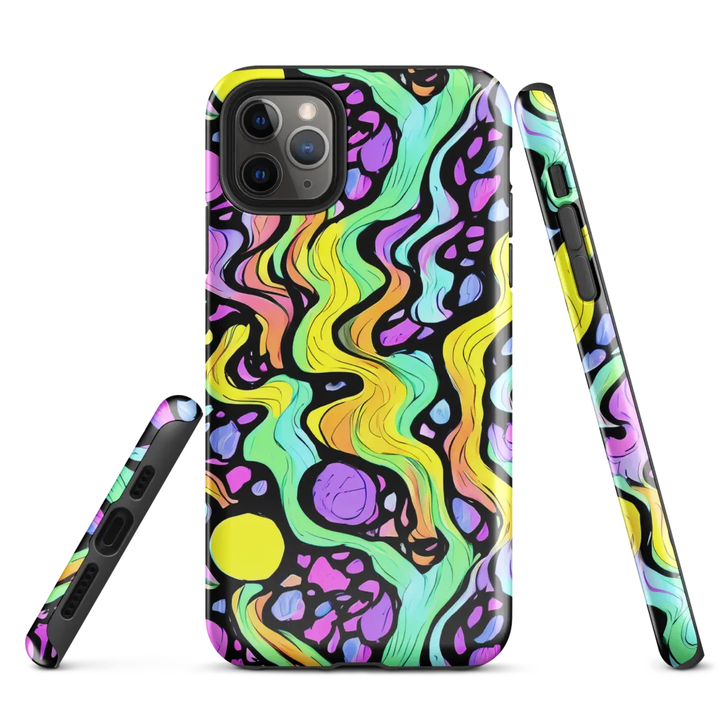 Sillman Swirl on Tough Case for iPhone® — Front