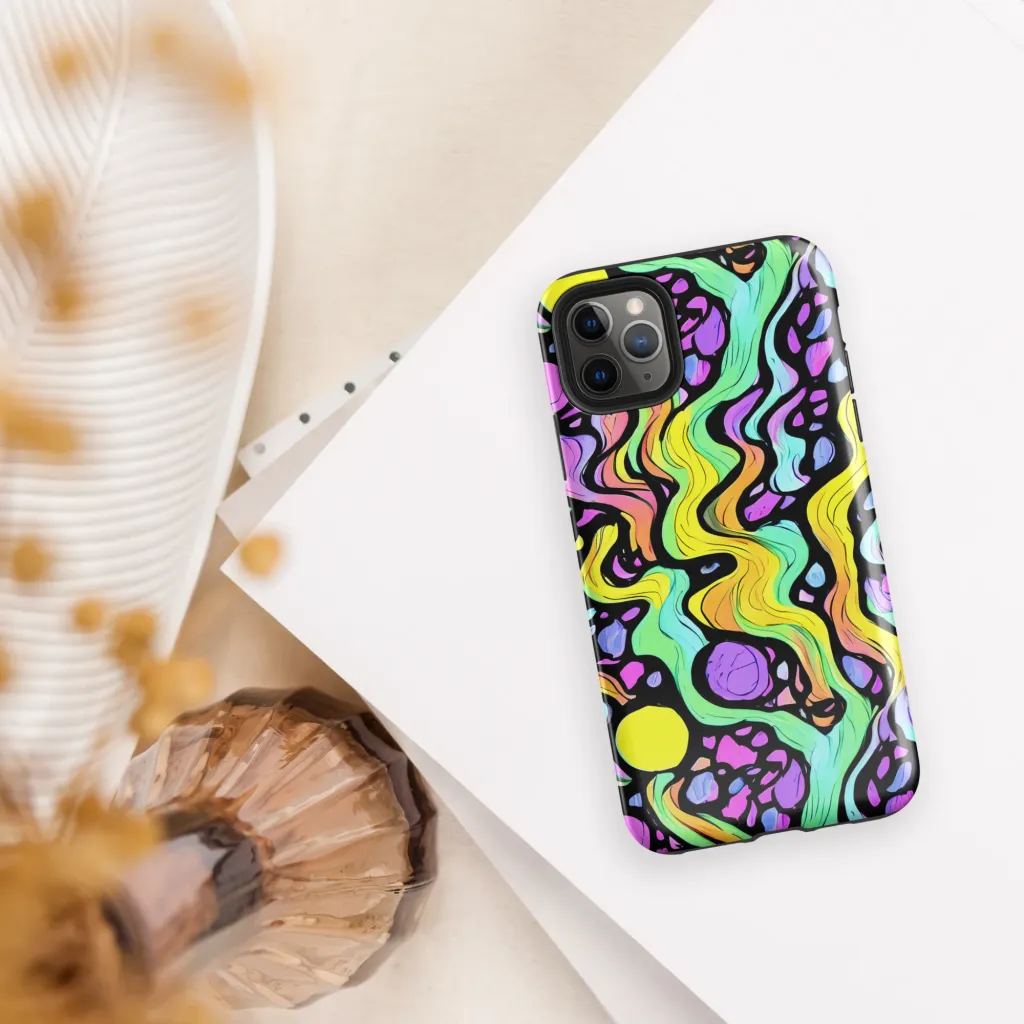 Sillman Swirl on Tough Case for iPhone® — Front