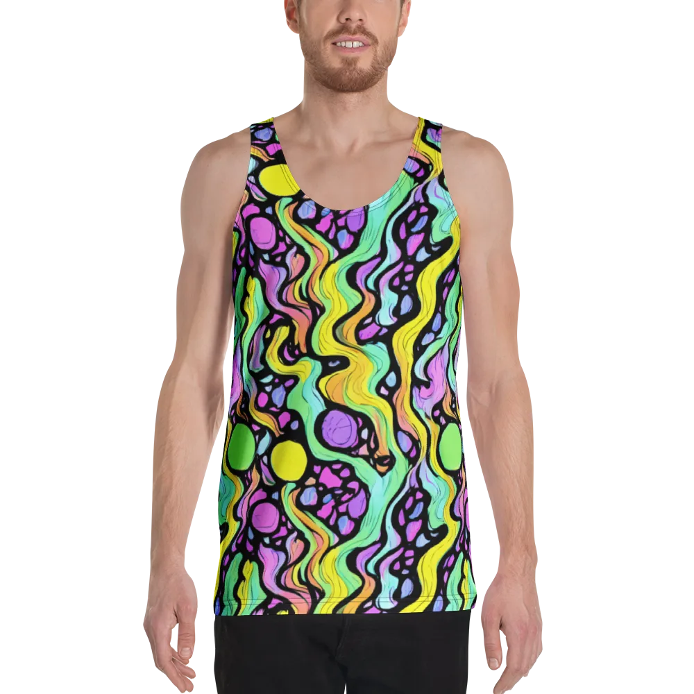 Sillman Swirl on Men's Tank Top — Front