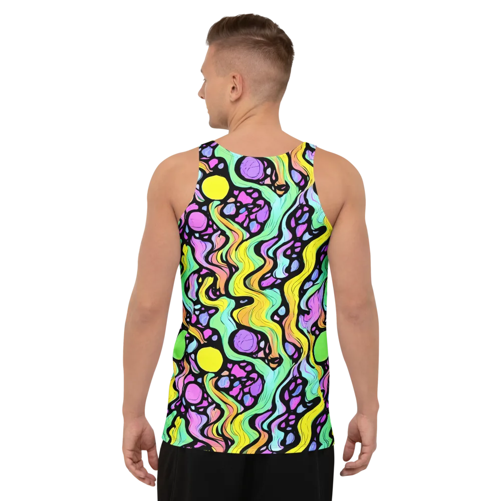Sillman Swirl on Men's Tank Top — Back