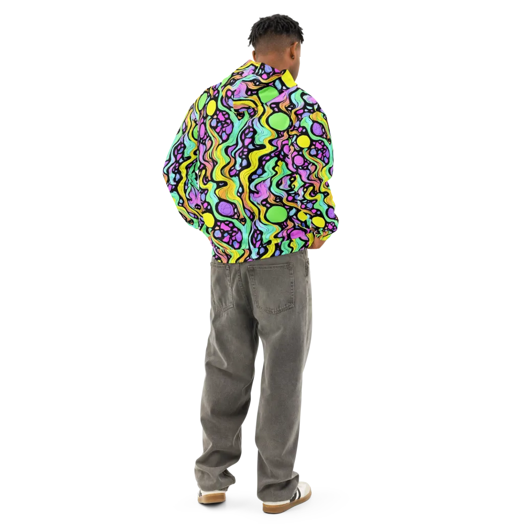 Sillman Swirl on Cotton Hoodie — Back