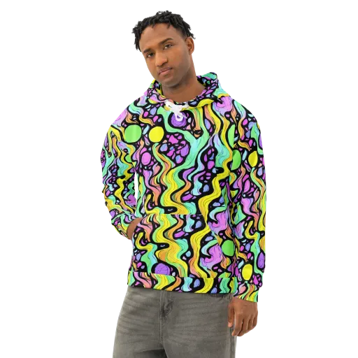 Sillman Swirl on a Cotton Hoodie