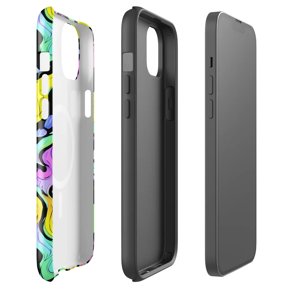 Sillman Swirl on MagSafe Tough Case for iPhone® — Front