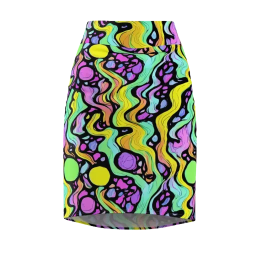 Sillman Swirl on a Pencil Skirt